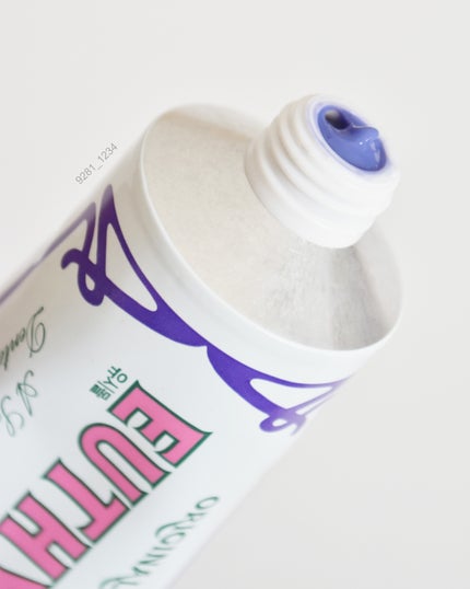 ホワイトパープル歯みがき ピーチフローラルミントの香り/EUTHYMOL/歯磨き粉を使ったクチコミ(3枚目)