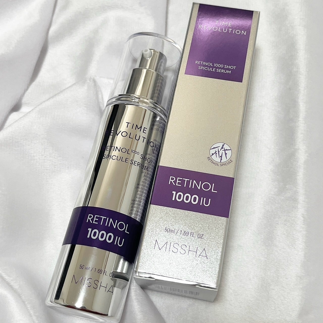 ミシャ タイムレボリューション レチ1000ショット スピキュール美容液/MISSHA/美容液を使ったクチコミ(4枚目)