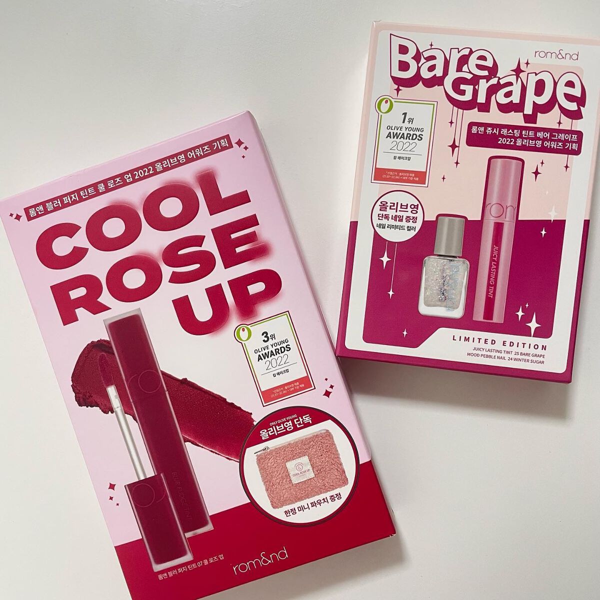 ジューシーラスティングティント/rom&nd/リップティントを使ったクチコミ（1枚目）