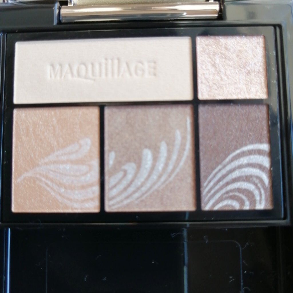 ドラマティックスタイリングアイズ BE303 リッチカフェラテ/マキアージュ/アイシャドウパレットを使ったクチコミ（3枚目）