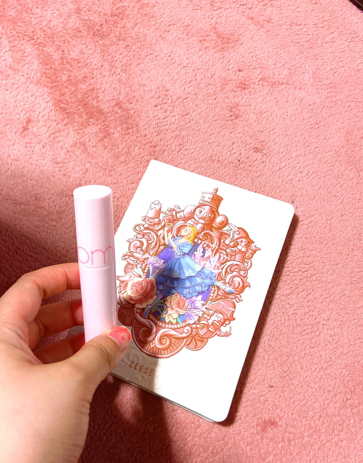 ジューシーラスティングティント/rom&nd/リップティントを使ったクチコミ(5枚目)