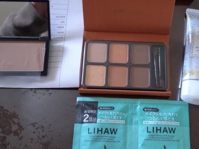 アイカラーパレット/heme/アイシャドウパレットを使ったクチコミ（1枚目）