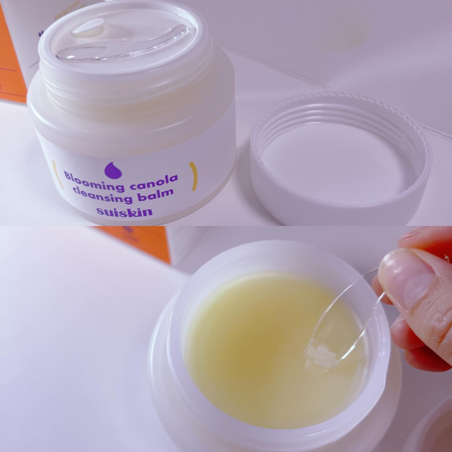 Blooming canola cleansing balm/suiskin/クレンジングバームを使ったクチコミ（3枚目）