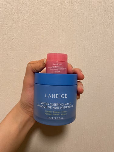 ウォータースリーピングマスク/LANEIGE/フェイスクリームを使ったクチコミ（1枚目）