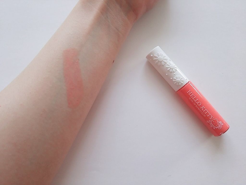 Blooming Kitty リップグロス/DAISO/リップグロスを使ったクチコミ(2枚目)