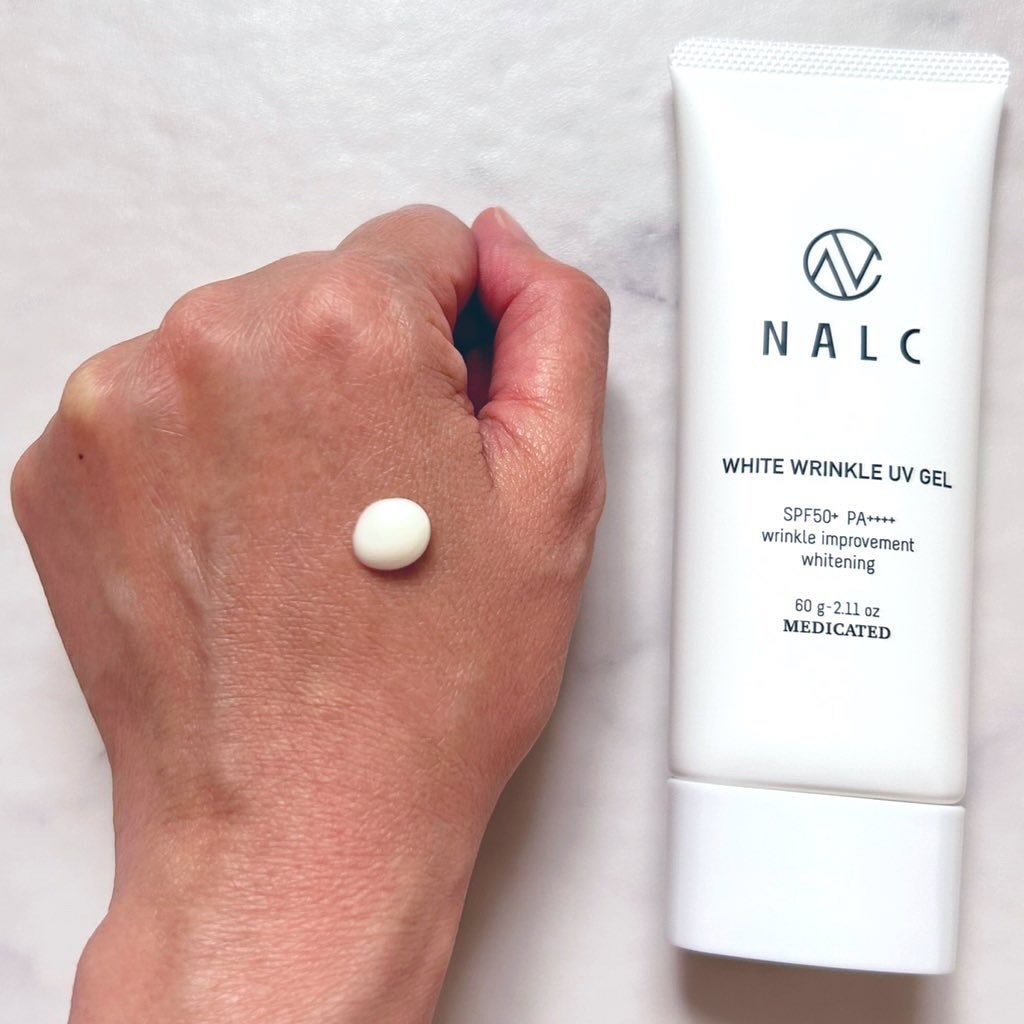 薬用ホワイトリンクルUVジェル/NALC/日焼け止めジェルを使ったクチコミ（2枚目）