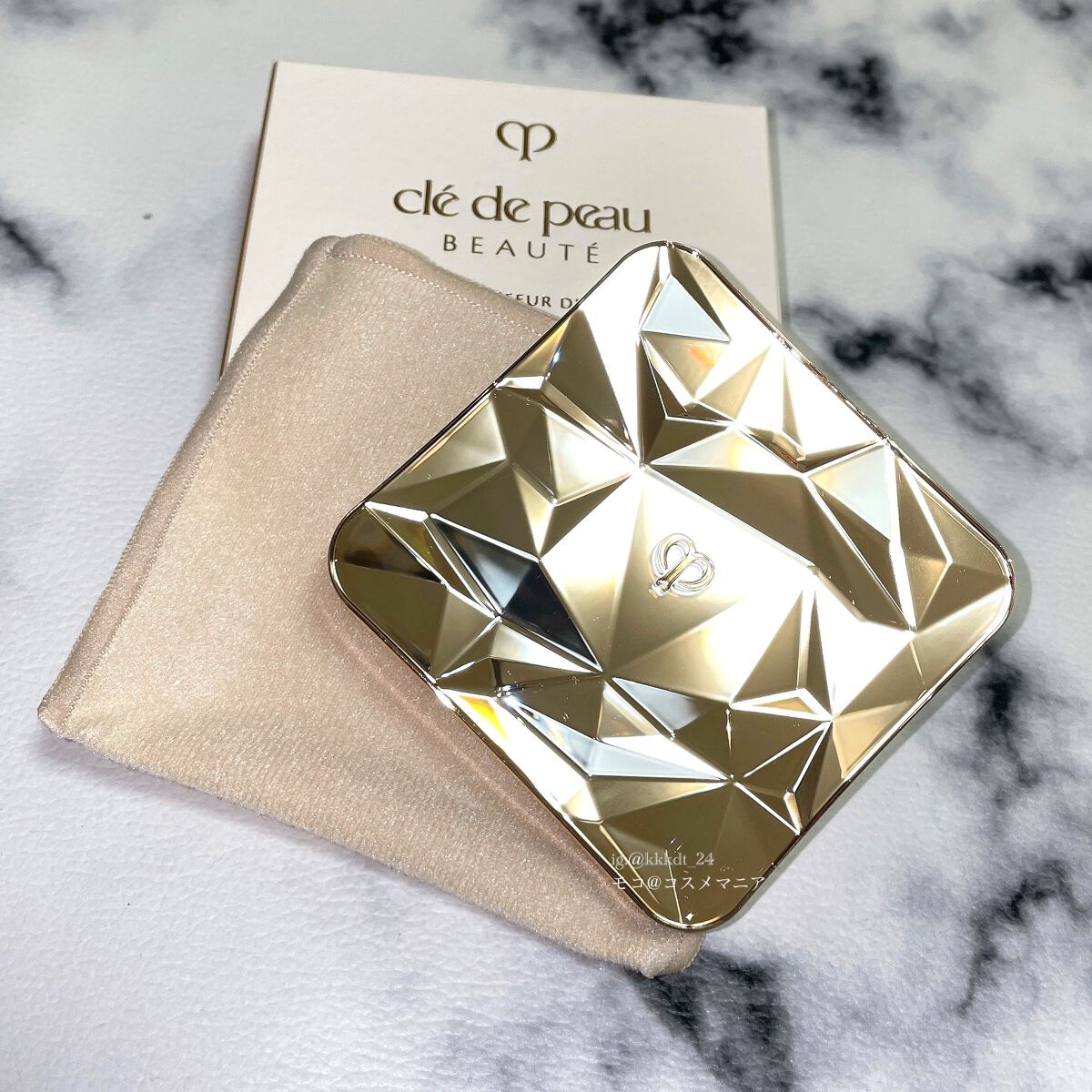 ル・レオスールデクラ /クレ・ド・ポー ボーテ/パウダーハイライトを使ったクチコミ(2枚目)