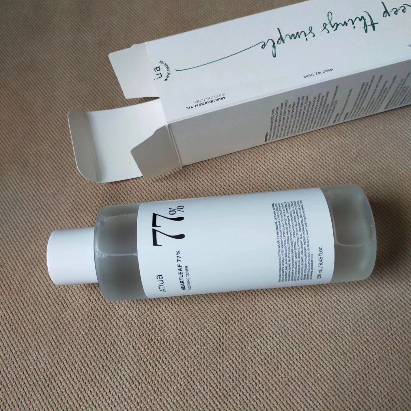 ドクダミ 77 スージングトナー/Anua/化粧水を使ったクチコミ(1枚目)