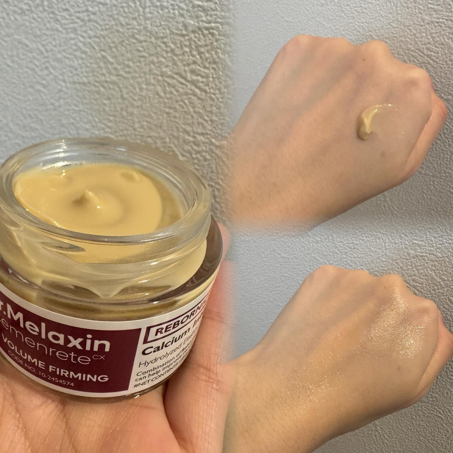 Cemenrete Calcium Intense Cream/Dr.Melaxin/フェイスクリームを使ったクチコミ（3枚目）