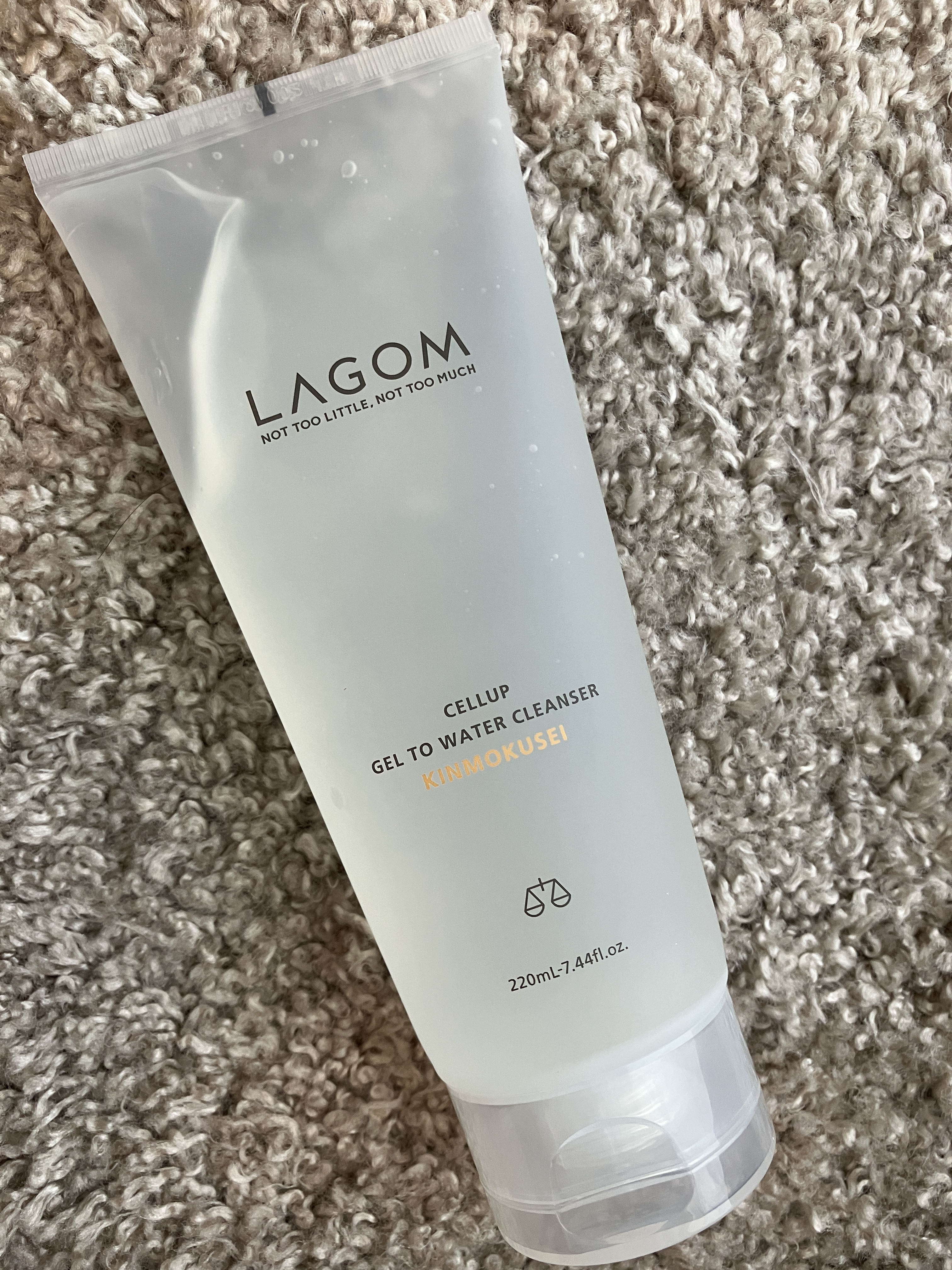 ラゴム ジェルトゥウォーター クレンザー(朝用洗顔)/LAGOM /その他洗顔料を使ったクチコミ（3枚目）