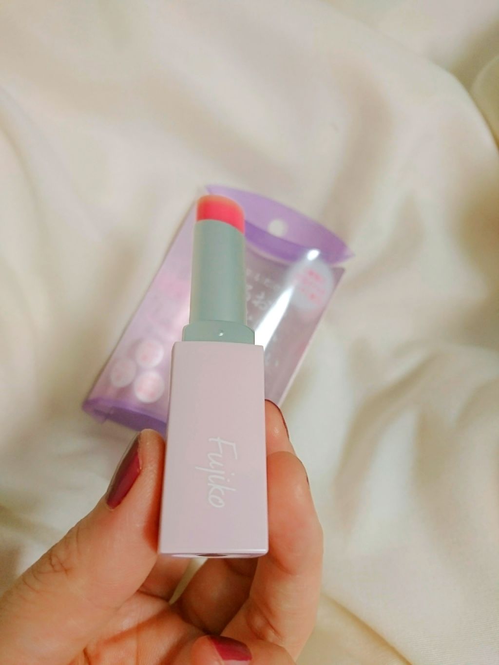 フジコ 朝可愛リップ/Fujiko/リップクリームを使ったクチコミ(2枚目)