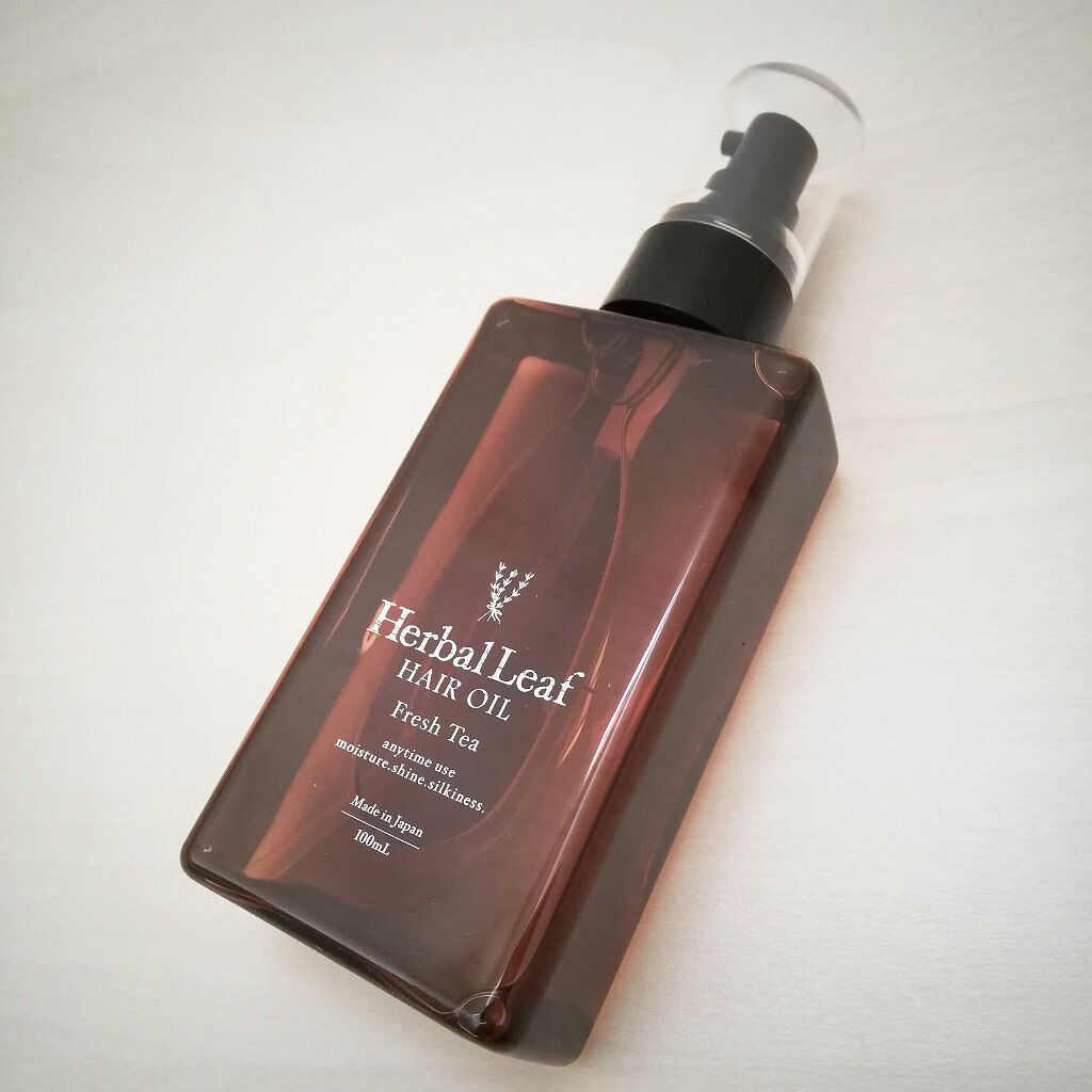 オーガニックヘアオイル フレッシュティーの香り/ハーバルリーフ/ヘアオイルを使ったクチコミ（1枚目）