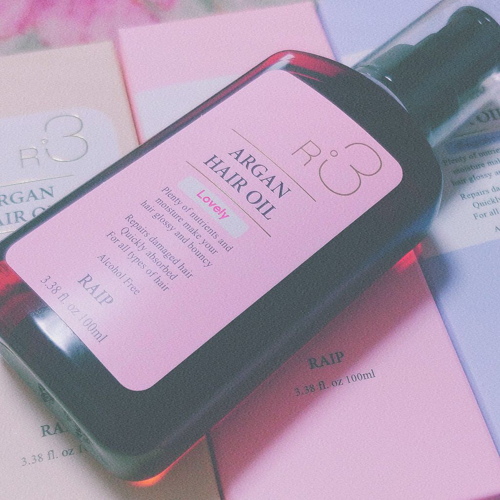 ライプ R3 アルガン ヘアオイル/RAIP/ヘアオイルを使ったクチコミ（2枚目）