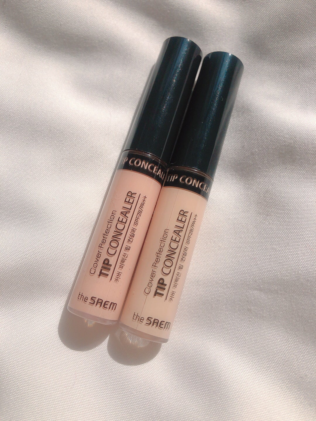 カバーパーフェクション チップコンシーラー/the SAEM/リキッドコンシーラーを使ったクチコミ(1枚目)