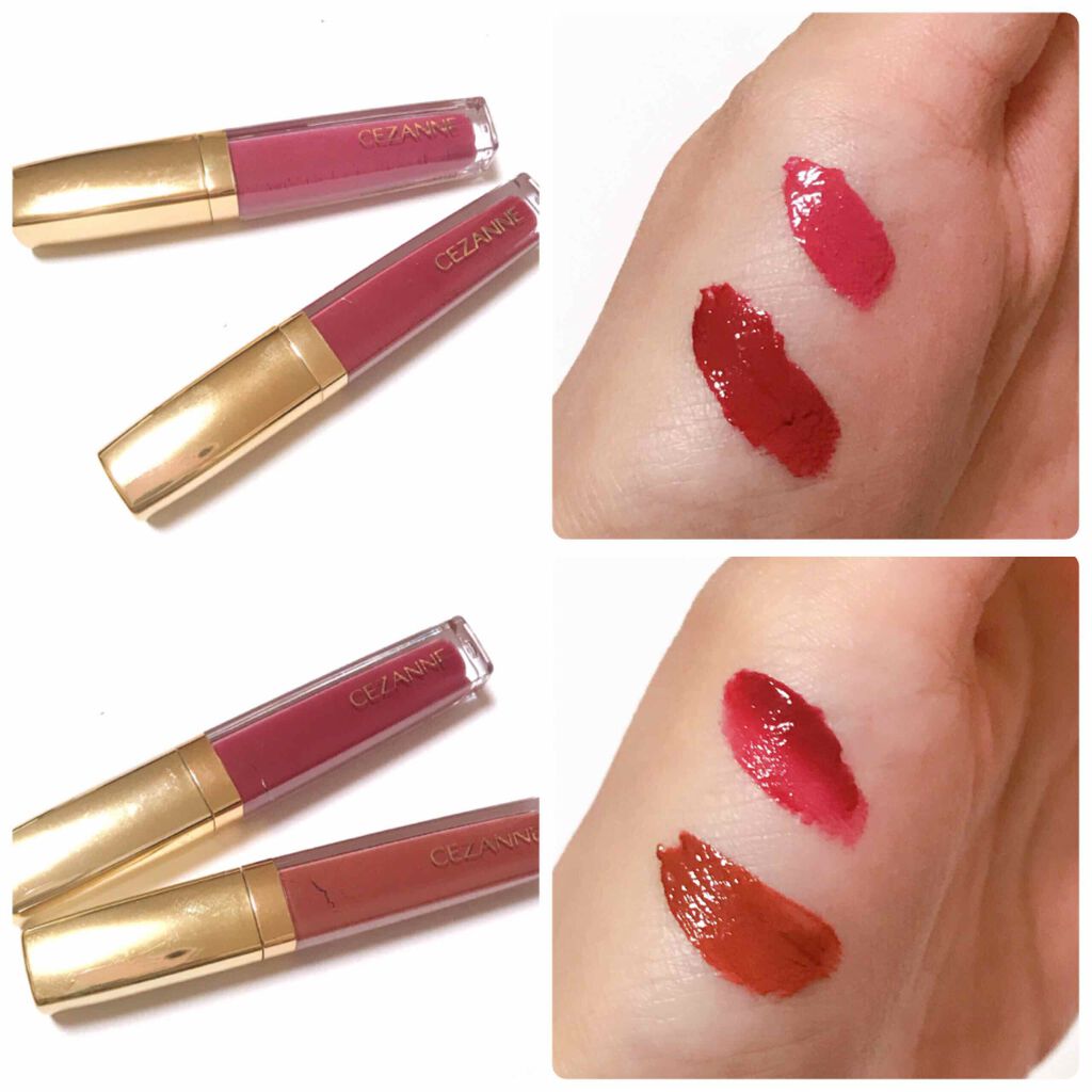 カラーティントリップ/CEZANNE/リップティントを使ったクチコミ(4枚目)