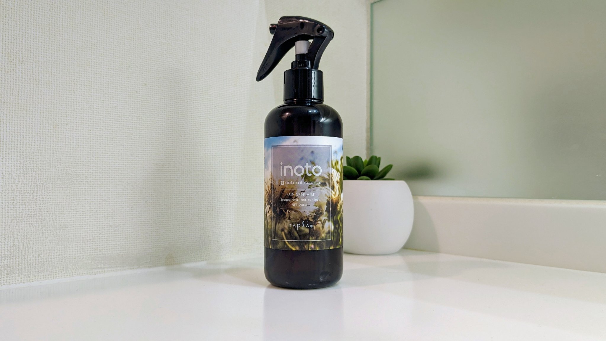 イノート ヘアケアミスト/N./プレスタイリング・寝ぐせ直しを使ったクチコミ（1枚目）