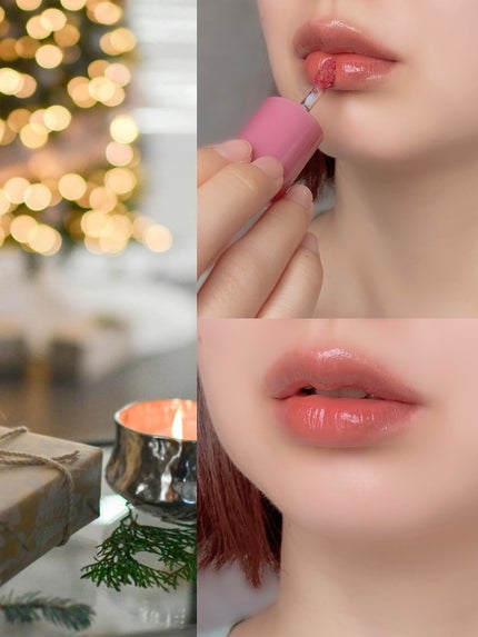 ロウグロウジェルティント/hince/リップティントを使ったクチコミ(2枚目)