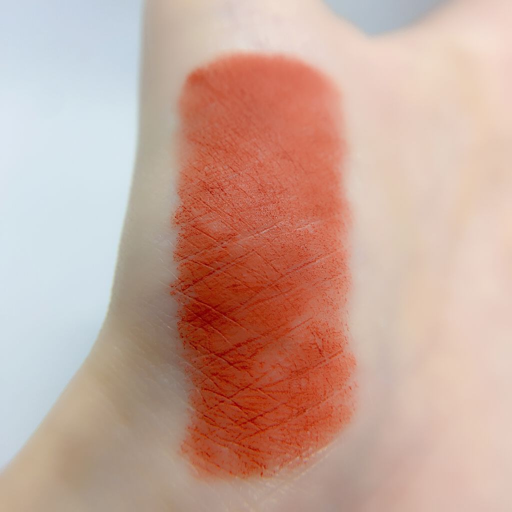 ルージュ アンリミテッド マット M OR 583(限定)/shu uemura/口紅を使ったクチコミ（3枚目）