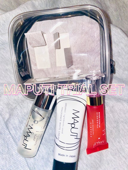 MAPUTI トライアルセット/MAPUTI/トライアルキットを使ったクチコミ(1枚目)