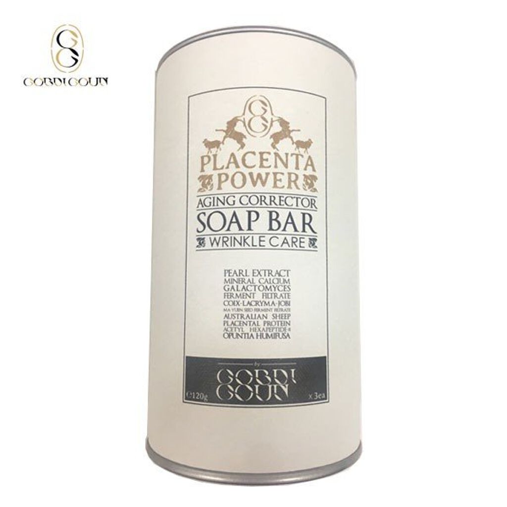 プラセンタパワーエイジング コレクター ソープ バー / Gobdigoun