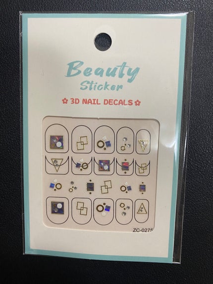 ネイルシール/SHEIN/ネイルシールを使ったクチコミ(3枚目)