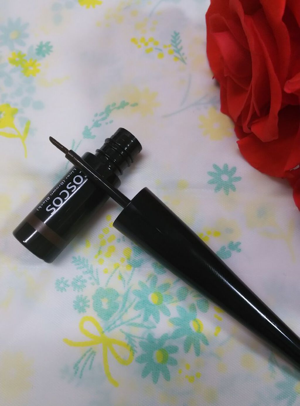 ロングラスティングアイライナー/COSCOS/リキッドアイライナーを使ったクチコミ（2枚目）