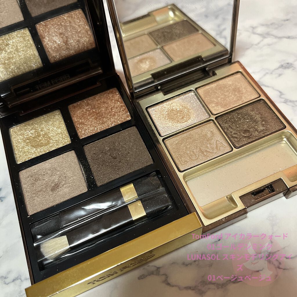 アイ カラー クォード/TOM FORD BEAUTY/アイシャドウパレットを使ったクチコミ（1枚目）
