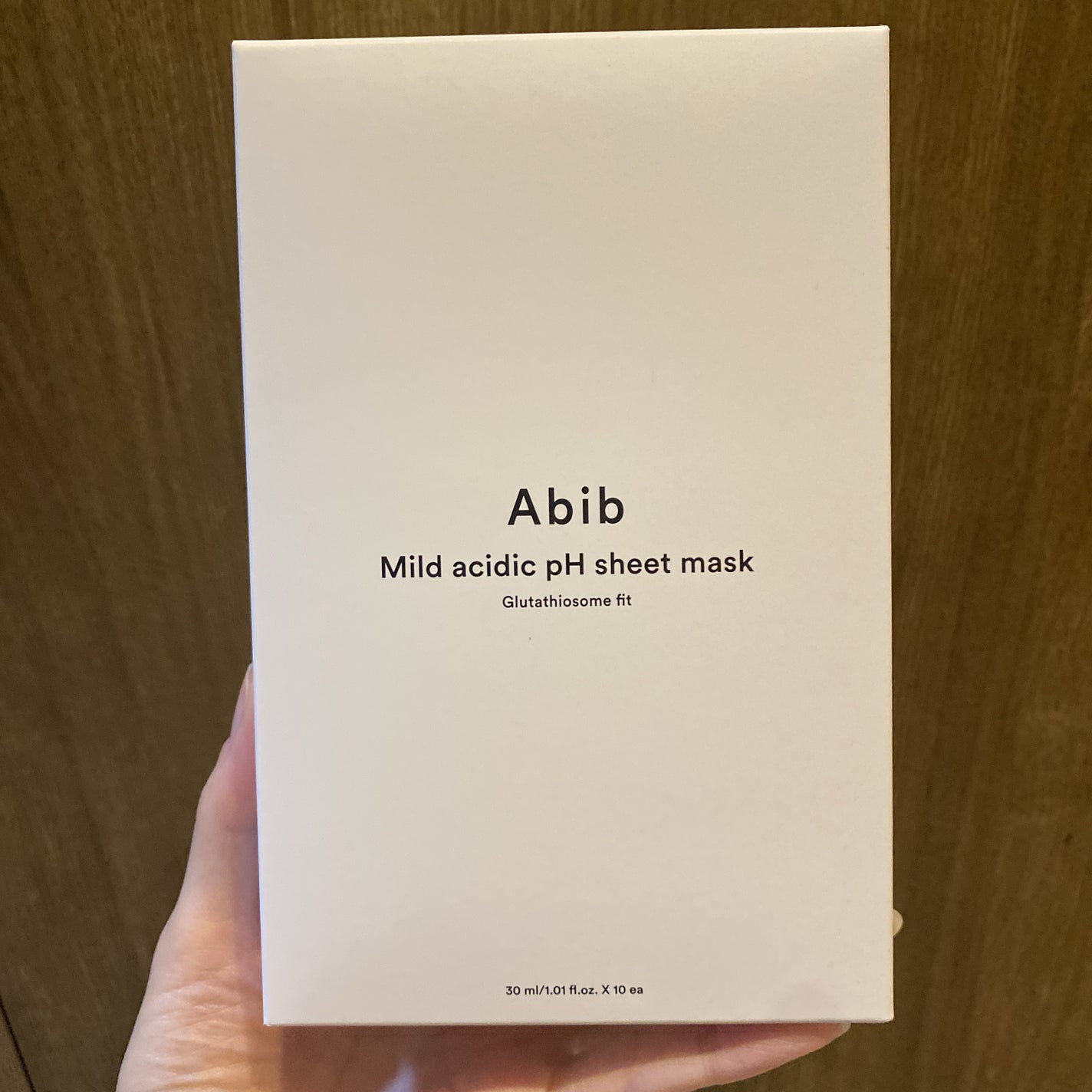 アビブ 弱酸性pHシートマスク グルタチオンソームフィット/Abib /シートマスク・パックを使ったクチコミ(5枚目)