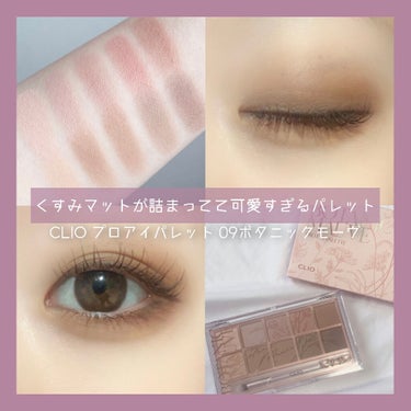 プロ アイ パレット 09 BOTANIC MAUVE/CLIO/アイシャドウパレットを使ったクチコミ（1枚目）