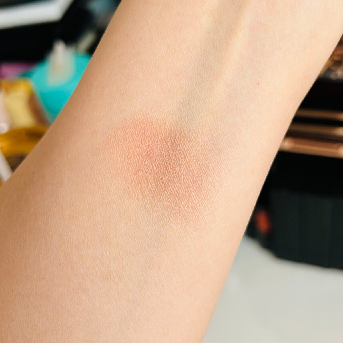 シームレストーン ブラッシュ/excel/パウダーチークを使ったクチコミ(6枚目)