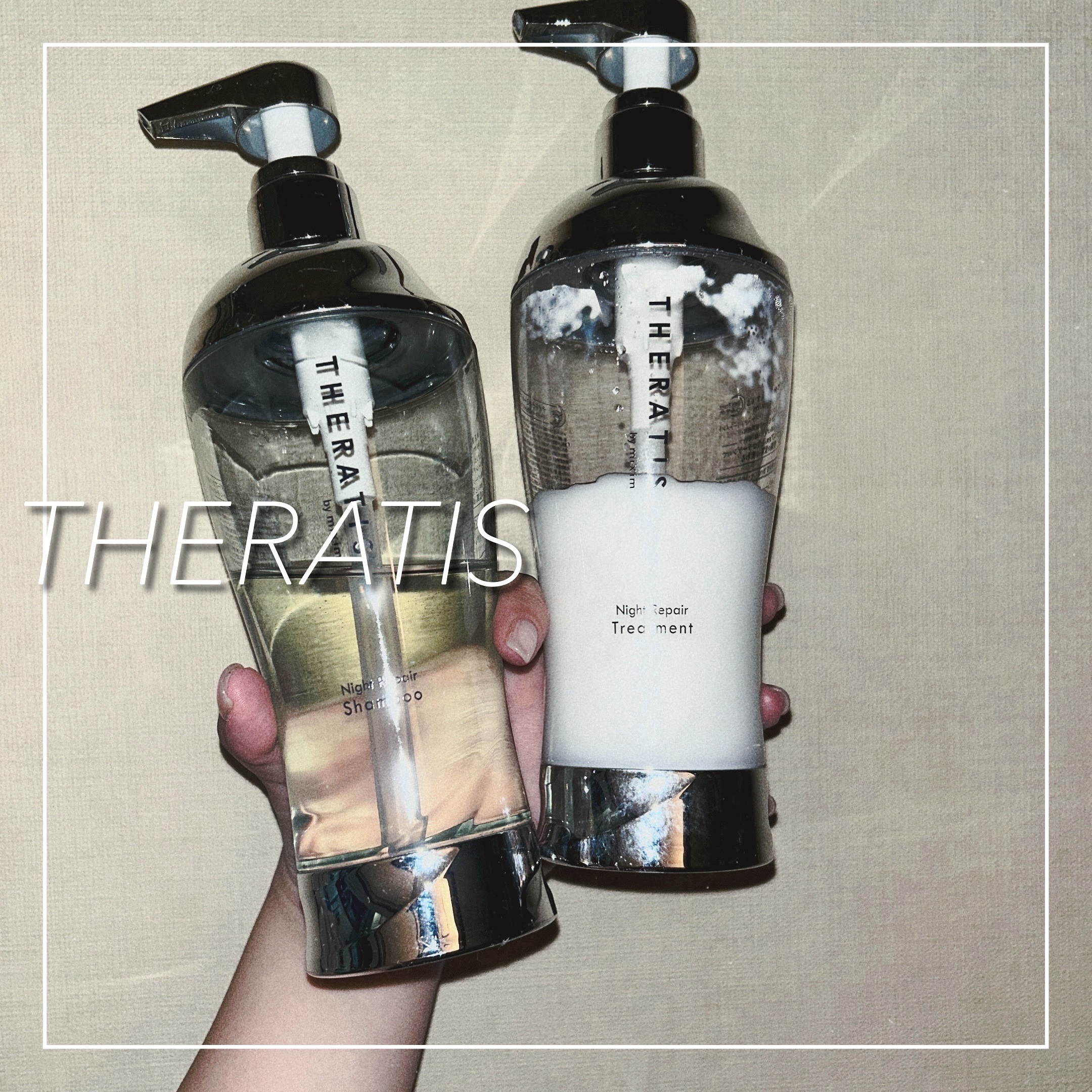 ナイトリペア シャンプー/ヘアトリートメント/THERATIS/シャンプー・コンディショナーを使ったクチコミ（1枚目）