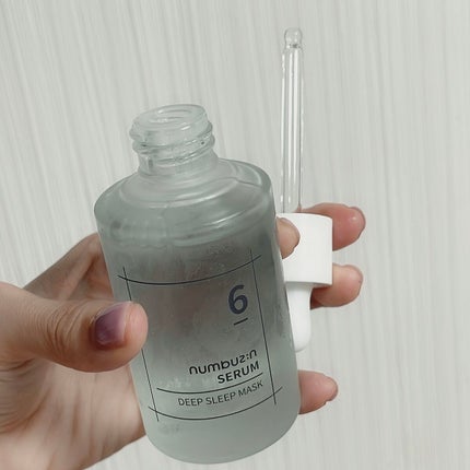 6番 爆睡マスクパックセラム/numbuzin/美容液を使ったクチコミ(2枚目)