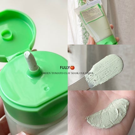 グリーントマトクレイマスククレンザー/FULLY/洗い流すパック・マスクを使ったクチコミ(1枚目)