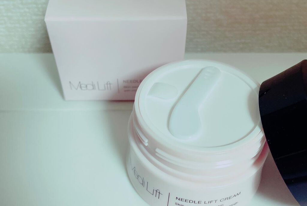 メディリフト ニードルリフトクリーム/YA-MAN TOKYO JAPAN/フェイスクリームを使ったクチコミ(3枚目)