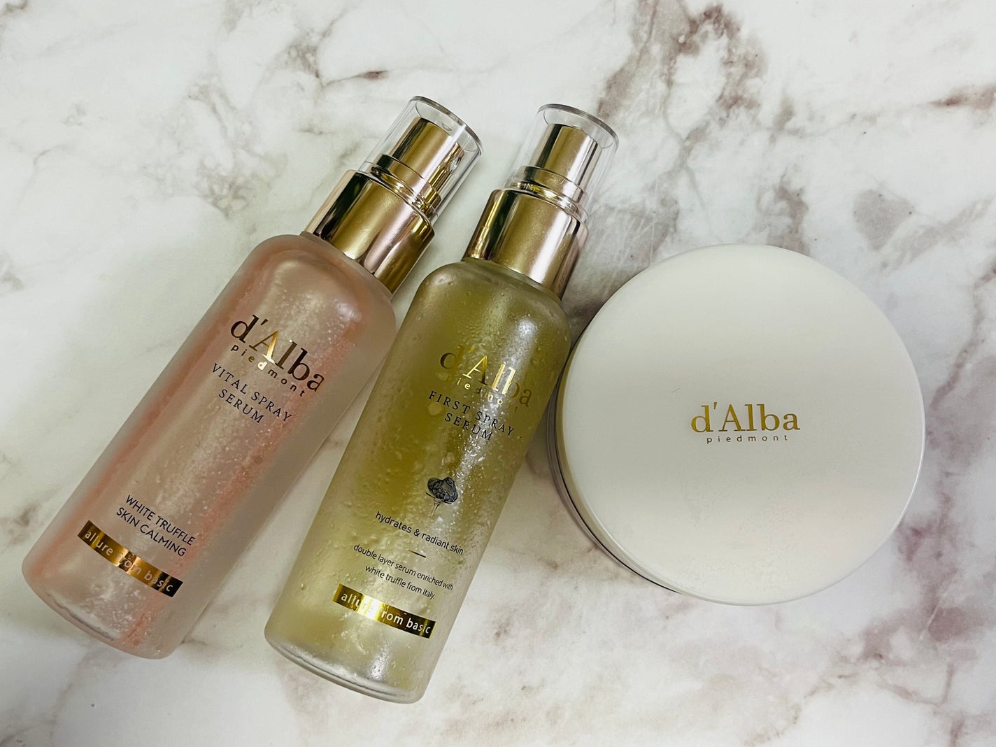 ダルバ ホワイトトリュフバイタルスプレーセラム/ダルバ/ミスト状化粧水を使ったクチコミ(2枚目)