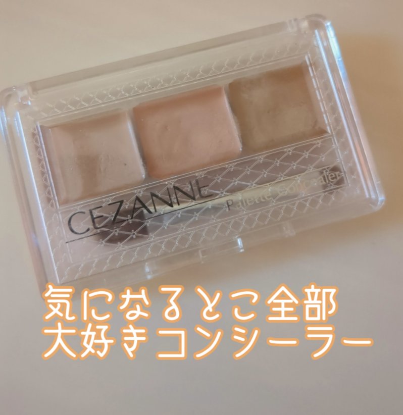カラーミキシングコンシーラー/キャンメイク/パレットコンシーラーを使ったクチコミ（1枚目）