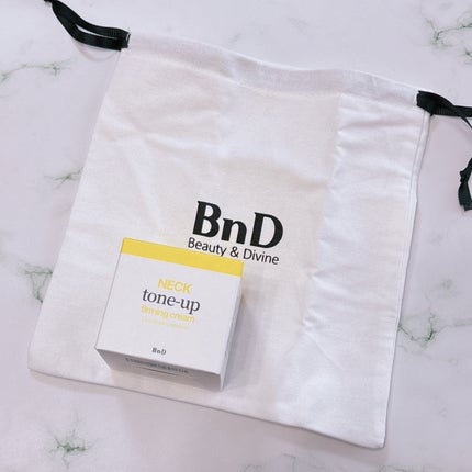 BnD ネックアイロン トーンアップ クリーム/BnD/ネック・デコルテケアを使ったクチコミ(4枚目)