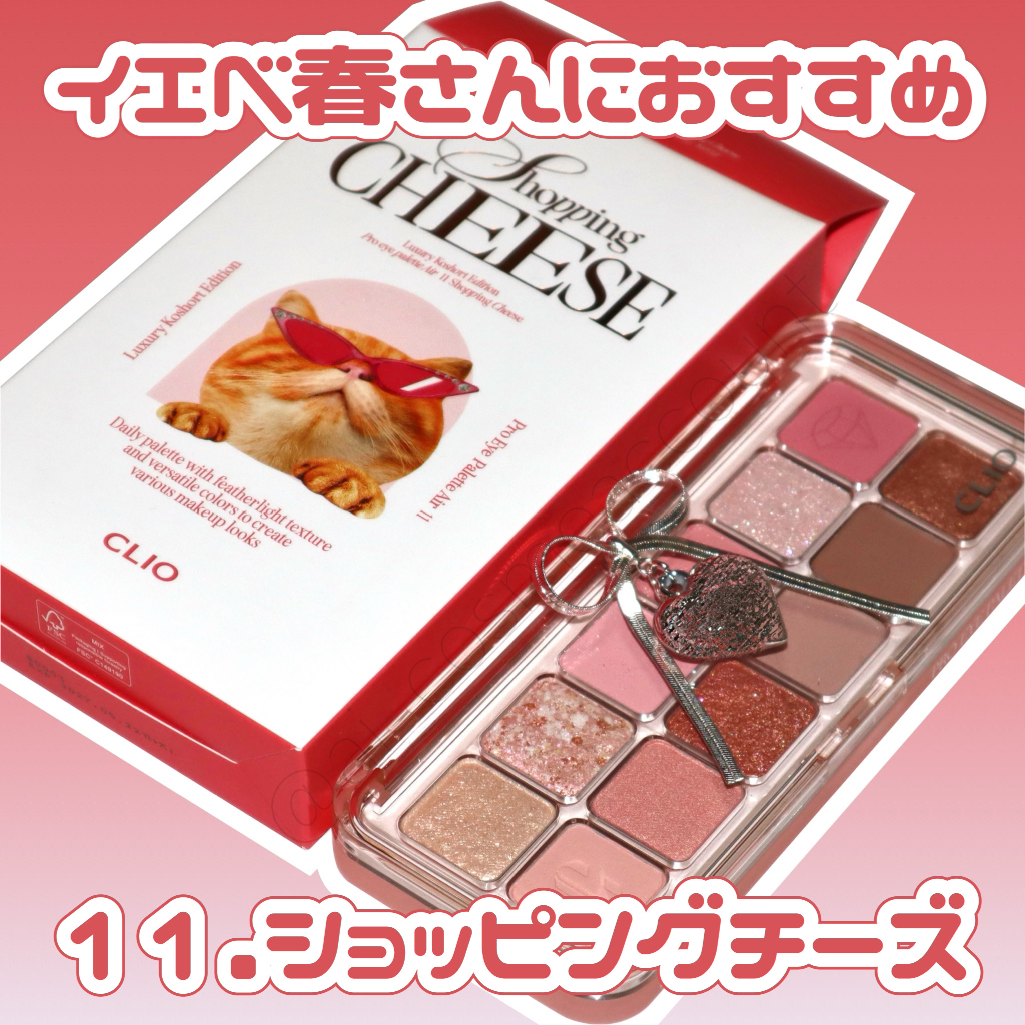 プロ アイ パレット エアー/CLIO/アイシャドウパレットを使ったクチコミ（1枚目）