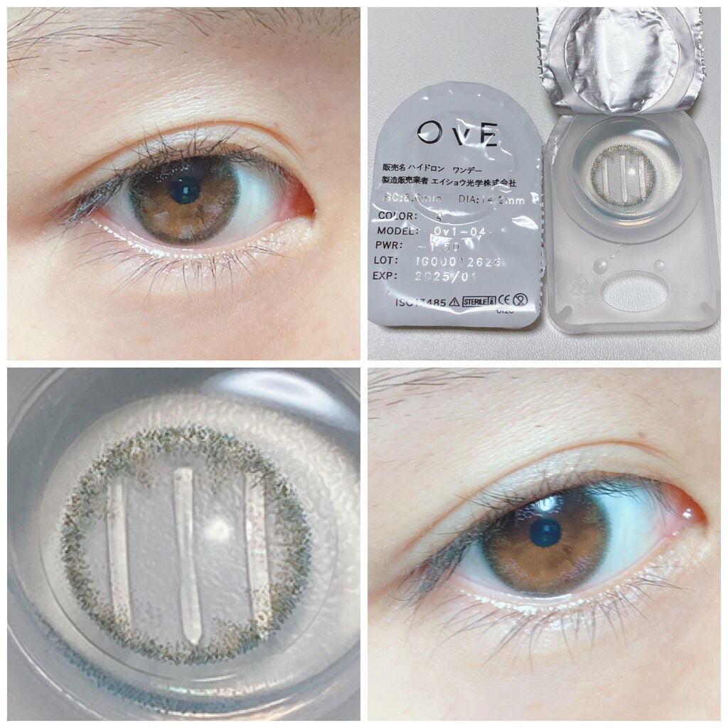 OvE(オヴィ) 1day/OvE/ワンデー(1DAY)カラコンを使ったクチコミ(2枚目)