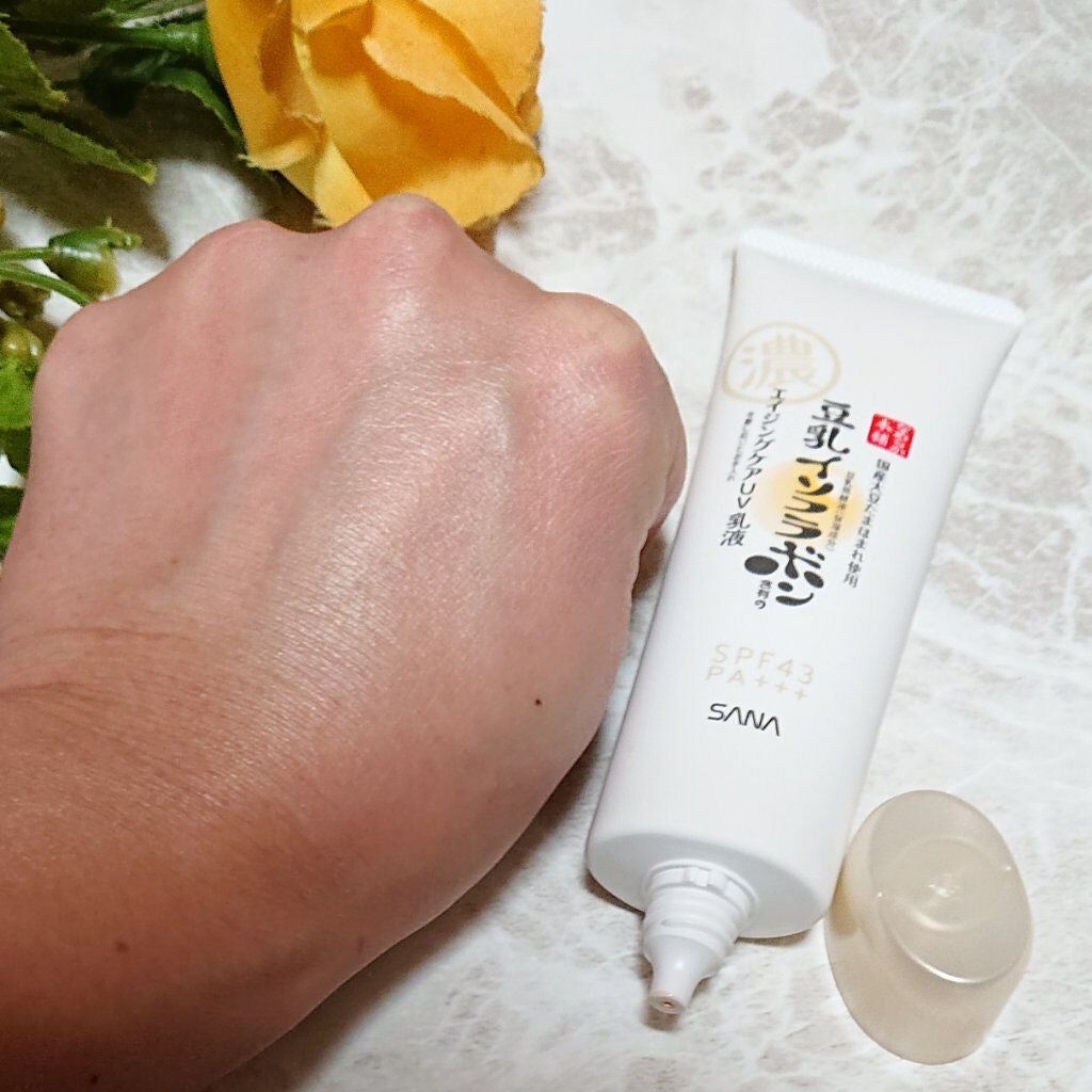 リンクルUV乳液/なめらか本舗/日焼け止めミルクを使ったクチコミ(5枚目)