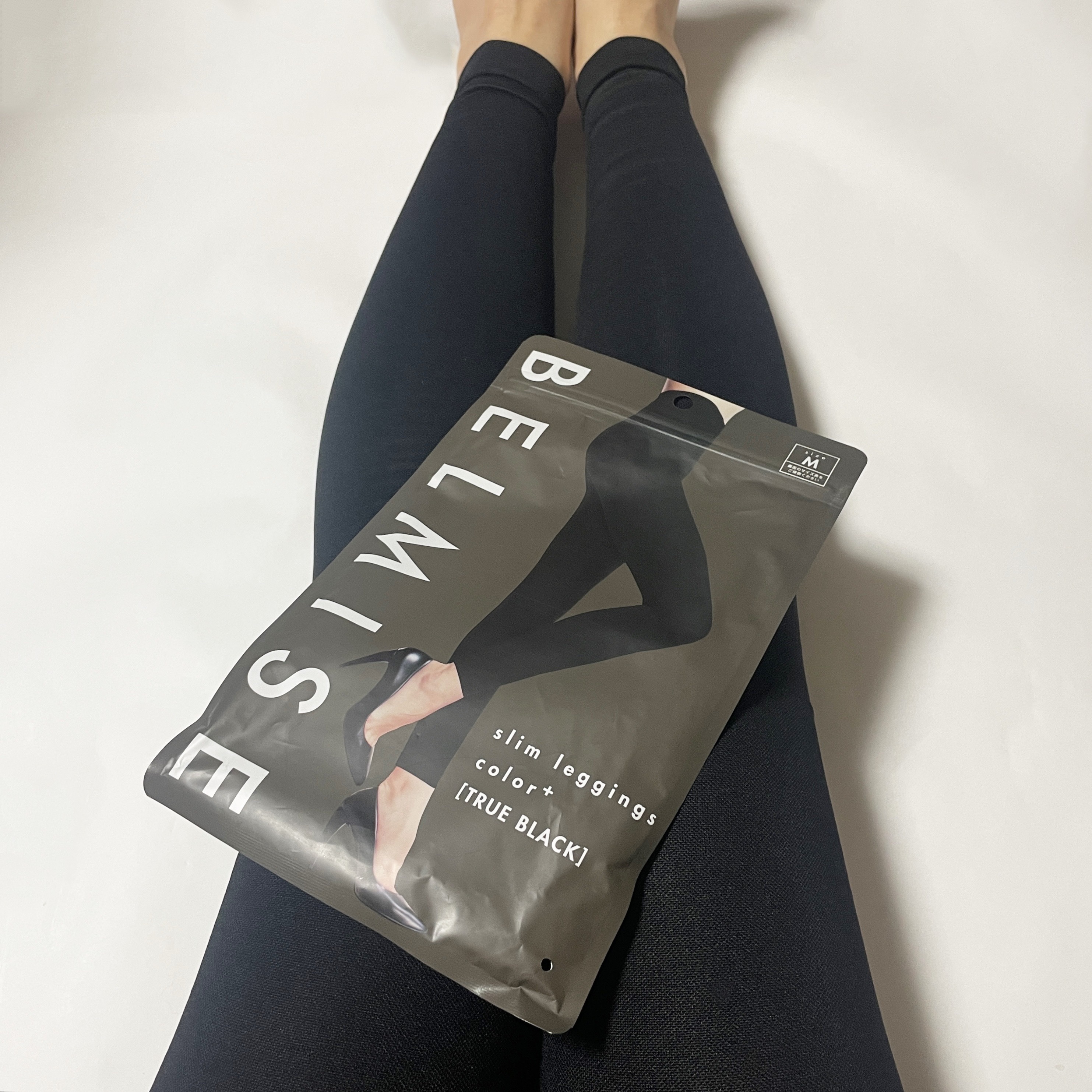 スリムレギンス color+/BELMISE/着圧ソックス・レギンスを使ったクチコミ（3枚目）