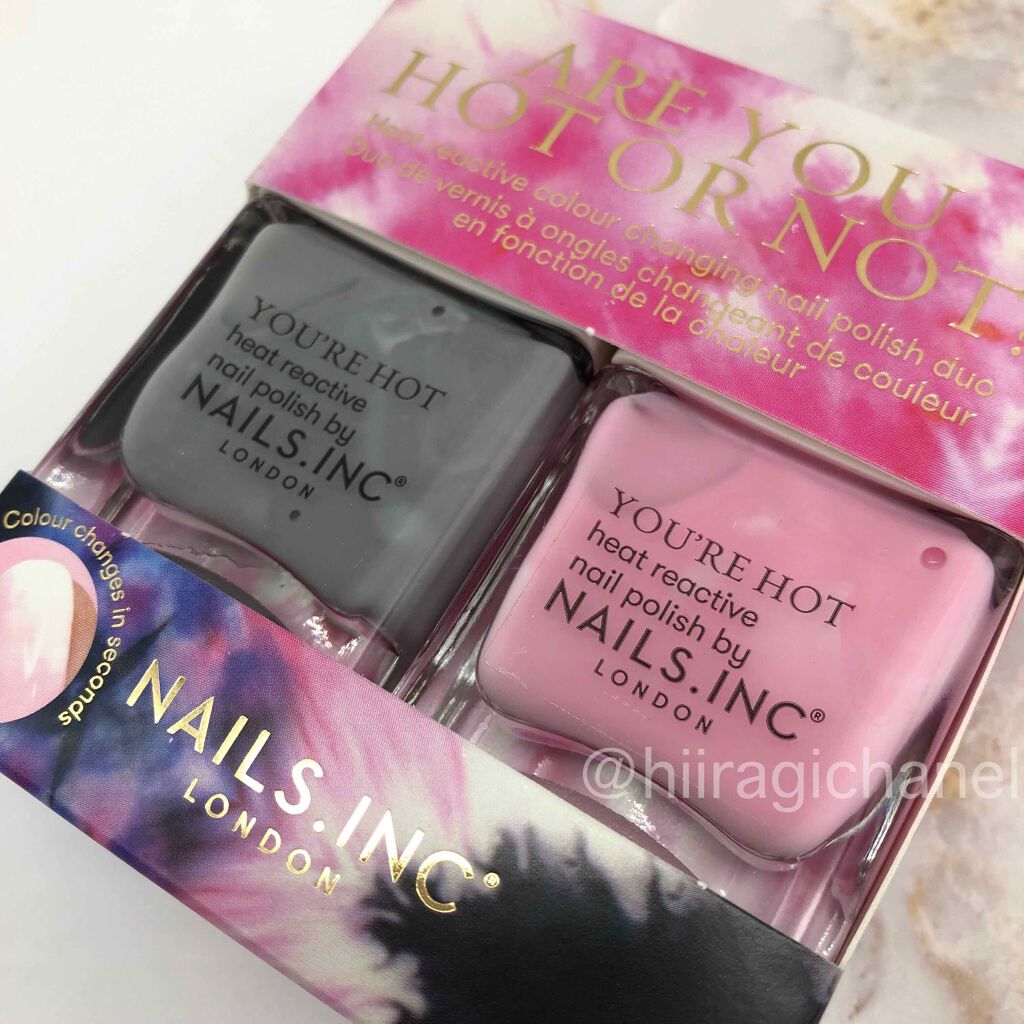 nails inc. ホットオアノットネイルポリッシュデュオキット