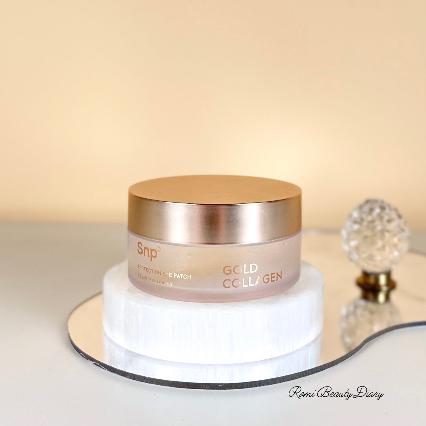 ゴールドコラーゲンパーフェクションアイパッチ/SNP/シートマスク・パックを使ったクチコミ(2枚目)