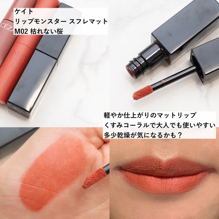 エテュセ リップエディション(ティントルージュ) R レアマットタイプ/ettusais/リップティントを使ったクチコミ(4枚目)