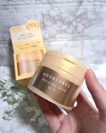 スペシャルジェルクリーム EX (オイルイン)/アクアレーベル/オールインワン化粧品を使ったクチコミ(2枚目)