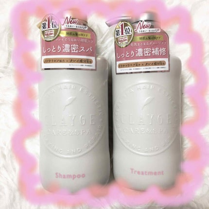 シャンプー/トリートメント DN ダメージケア/CLAYGE/シャンプー・コンディショナーを使ったクチコミ(1枚目)