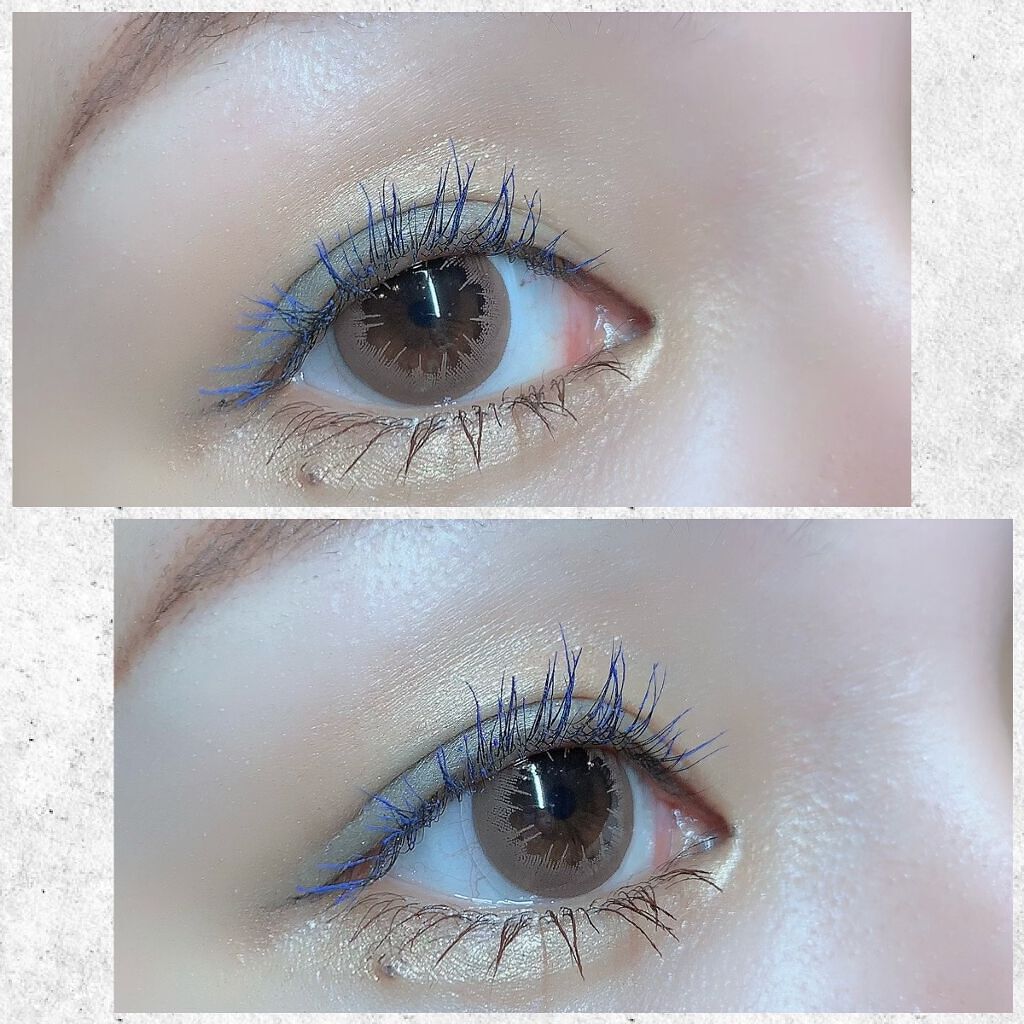 カラーリングマスカラ/uneven/マスカラを使ったクチコミ(4枚目)