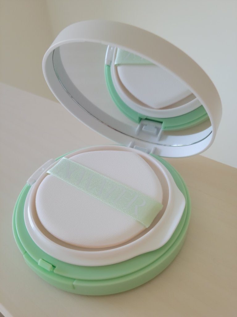 ティーツリーデイデイトーンアップサンクッション/NOWATER/日焼け止めローションを使ったクチコミ(2枚目)