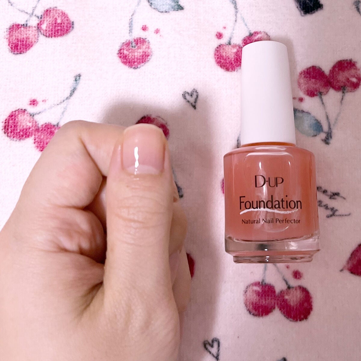 ディーアップファンデーション/D-UP/ネイルベースコートを使ったクチコミ(2枚目)