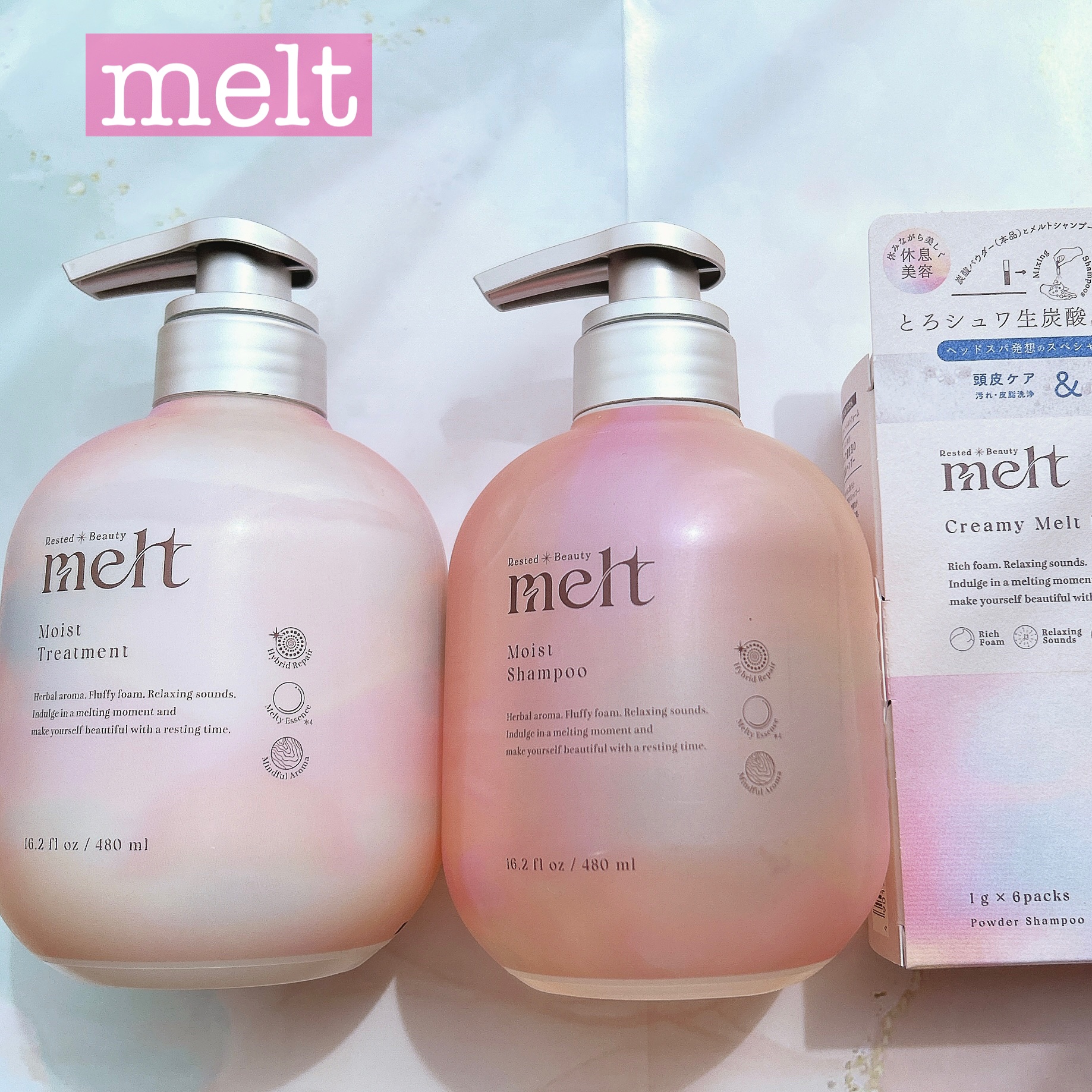 メルト クリーミーメルトフォーム/melt/市販シャンプーを使ったクチコミ（1枚目）